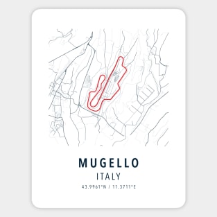 mugello simple track Magnet